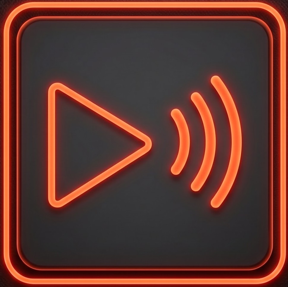Diigital Stream Icon